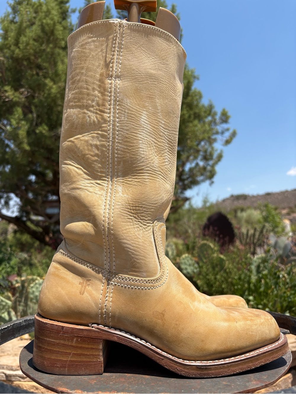 FRYE πΊπΈ Campus 14L Boots Size 7 - Picture 4 of 16